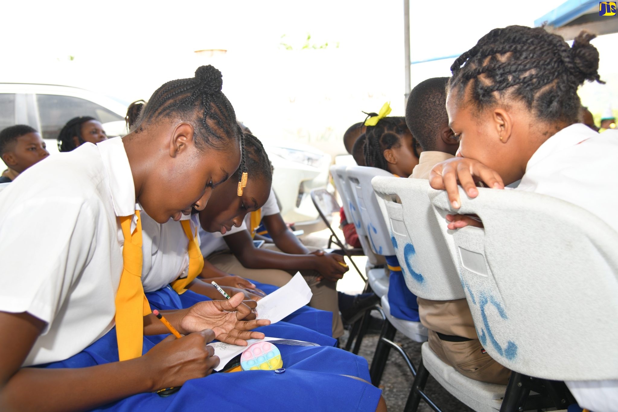 PHOTOS: Minister Morgan Attends Mathematics Exposition at Prospect Primary School