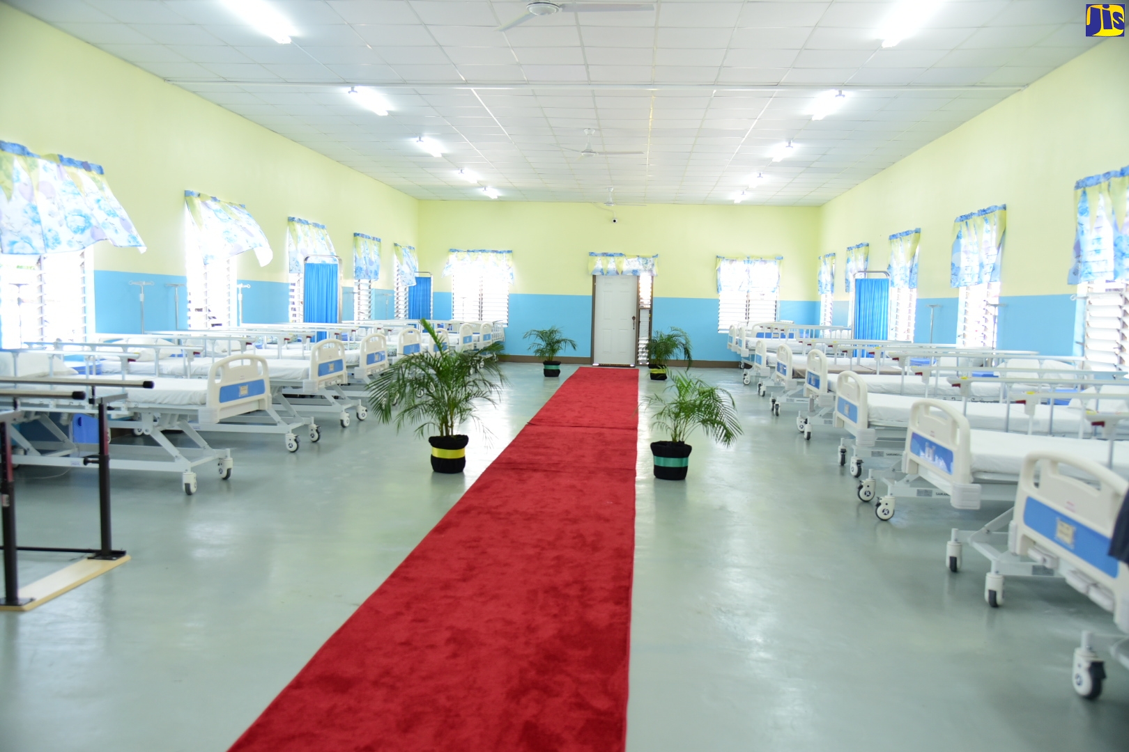 The new male ward at the Westmoreland Infirmary, which was opened on April 26. 