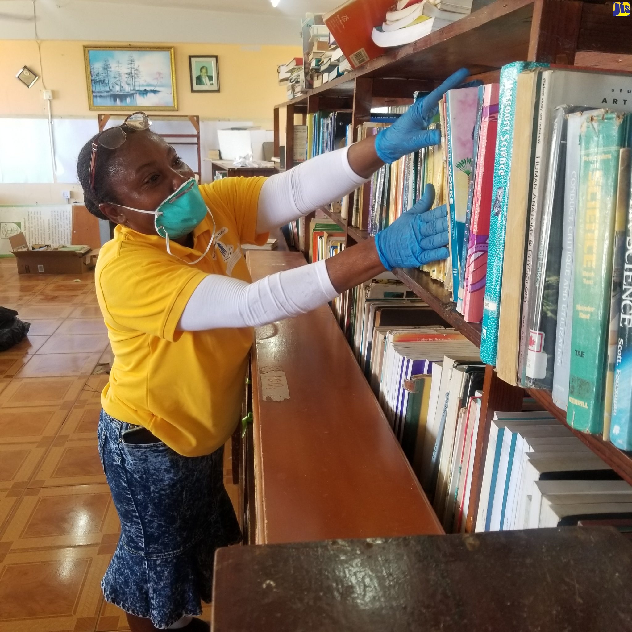 Morant Bay High School Spruced Up on Labour Day