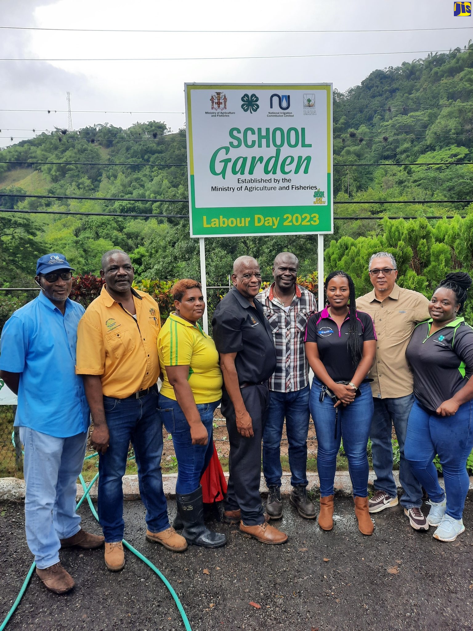 Trinityville Primary School Garden Established