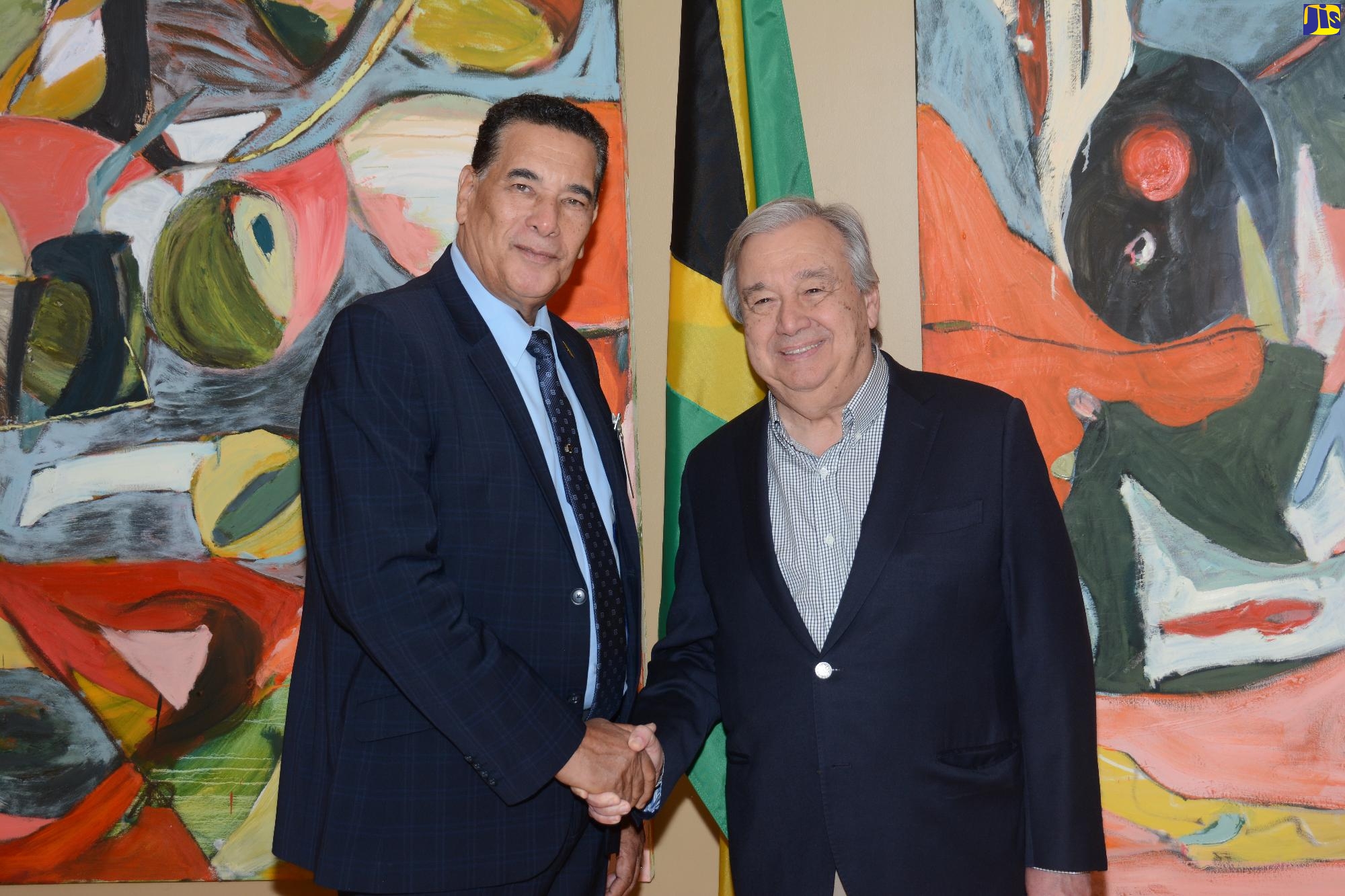 PHOTOS: UN Secretary-General Arrives for 2-day Working Visit