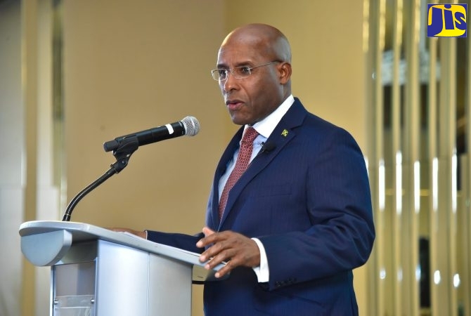 Minister of Industry, Investment and Commerce, Senator the Hon. Aubyn Hill.