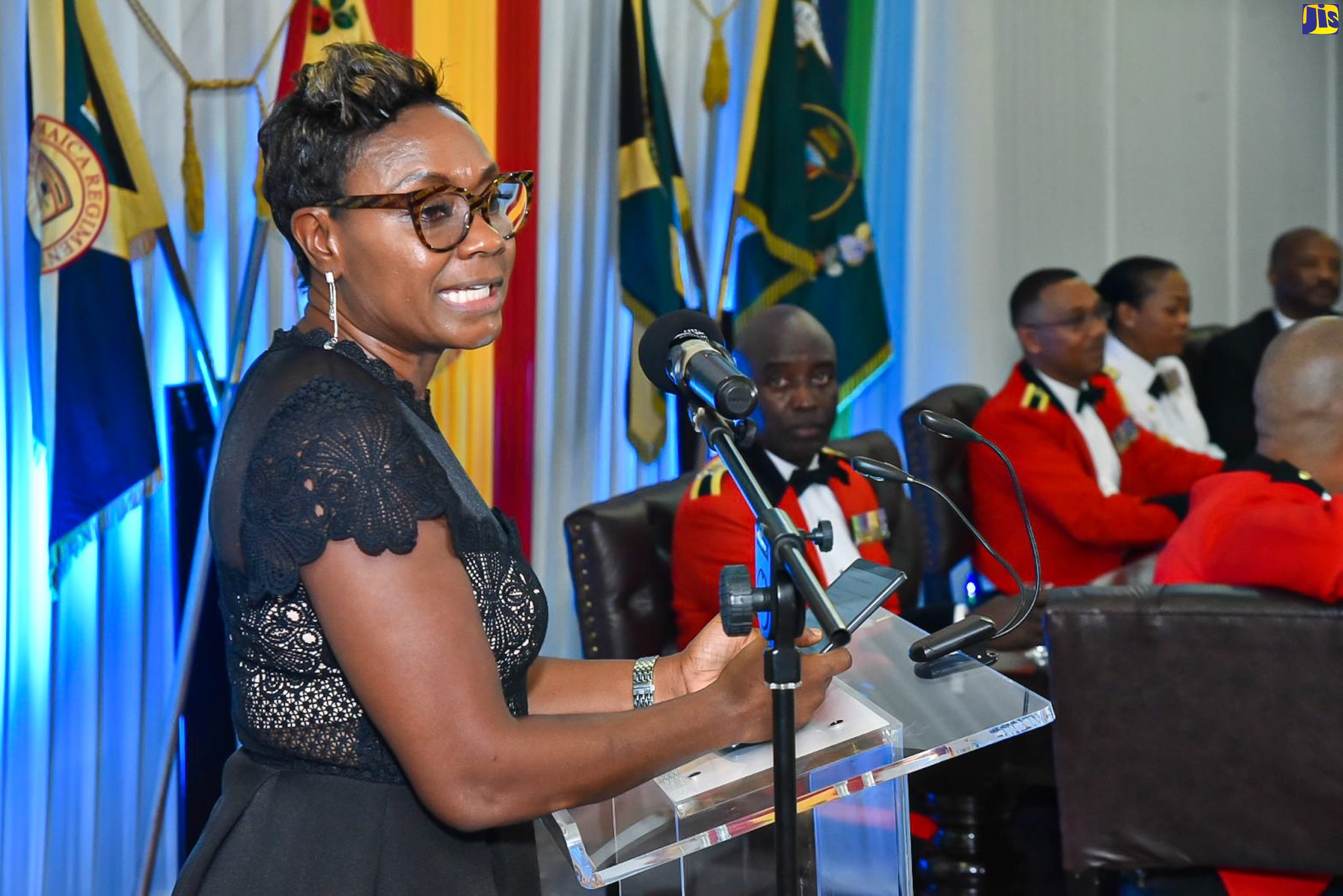 PHOTOS: National Security State Minister Hon. Juliet Cuthbert Flynn at Victoria Cross Dinner