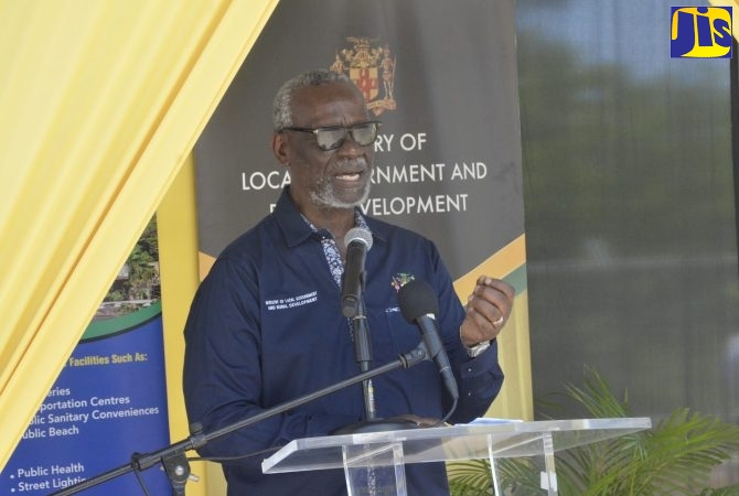Minister of Local Government and Rural Development, Hon. Desmond McKenzie.
