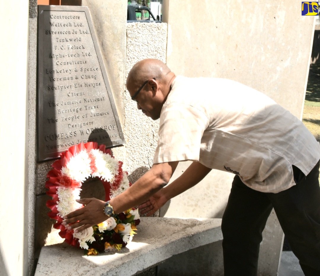 PHOTOS: Wreath-Laying Tribute for Sam Sharpe
