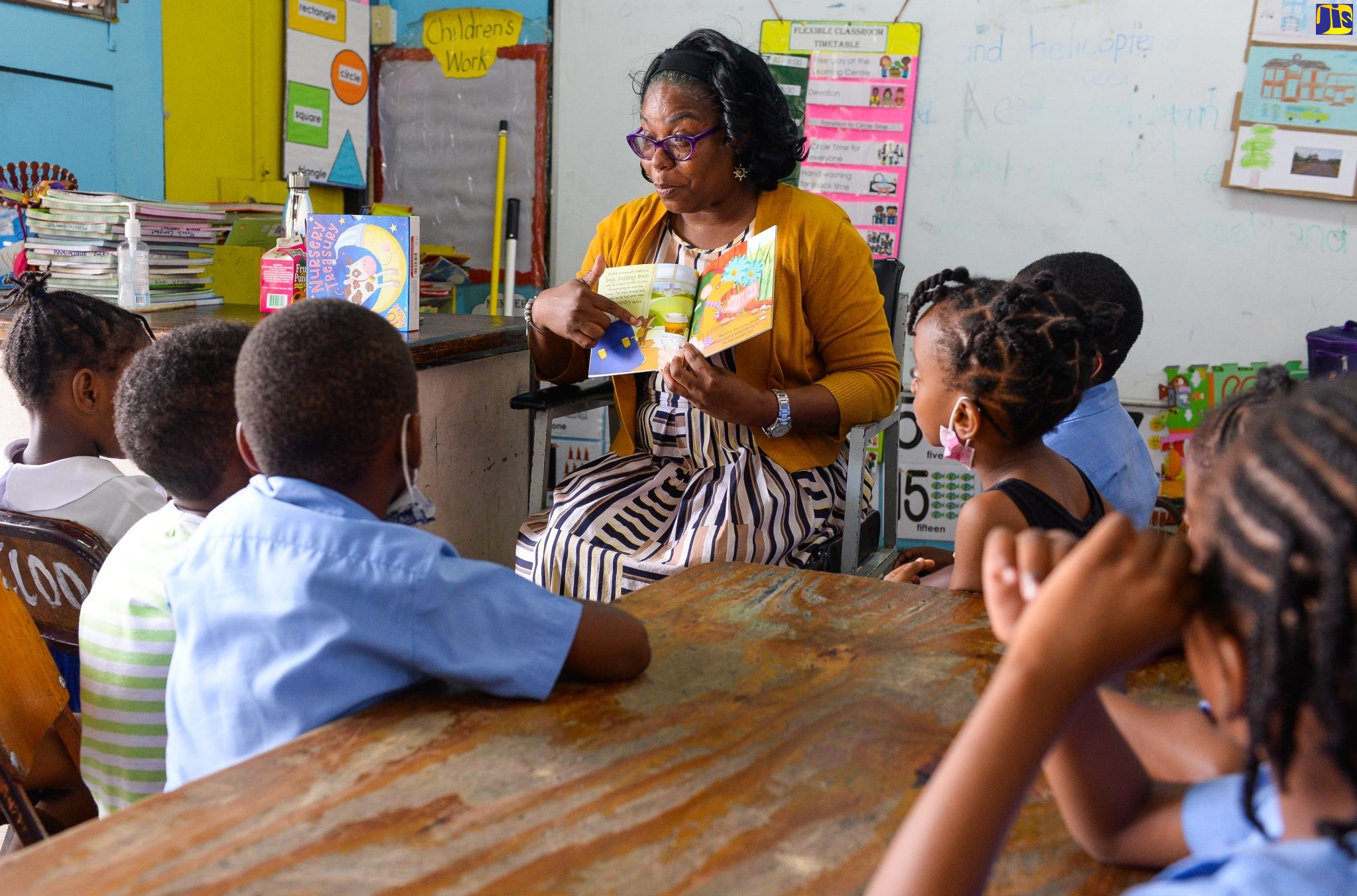 PHOTOS: NSWMA Leads ‘Read Across Jamaica Day’ Activity at Webster Memorial Basic School