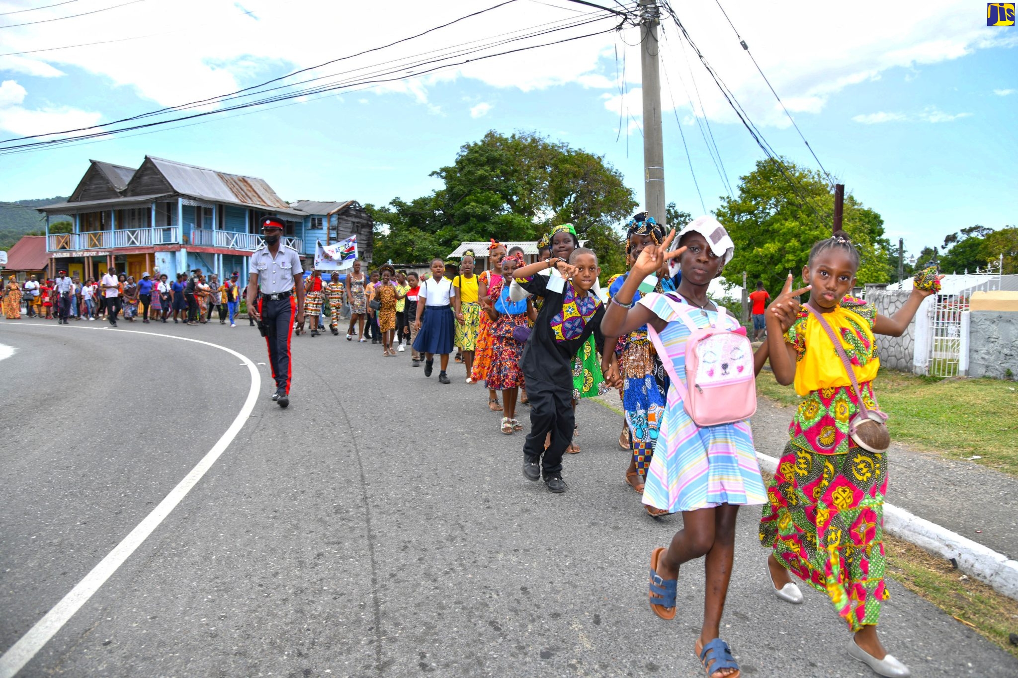 Grand Celebration of Africa Day at Buff Bay Primary School