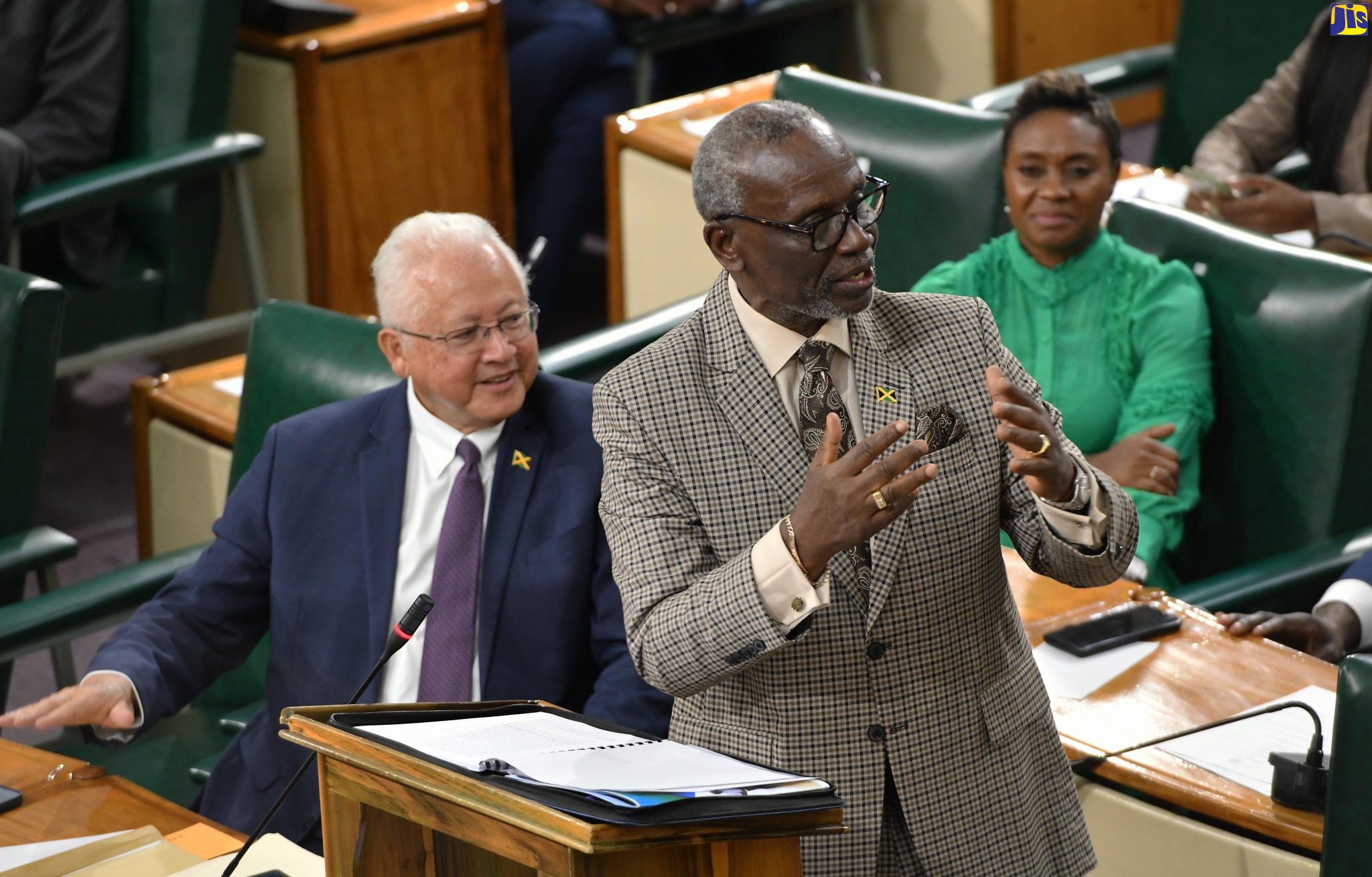 Minister of Local Government and Community Development, Hon. Desmond McKenzie, speaks in the 2023/24 Sectoral Debate in the House of Representatives, on May 30. 