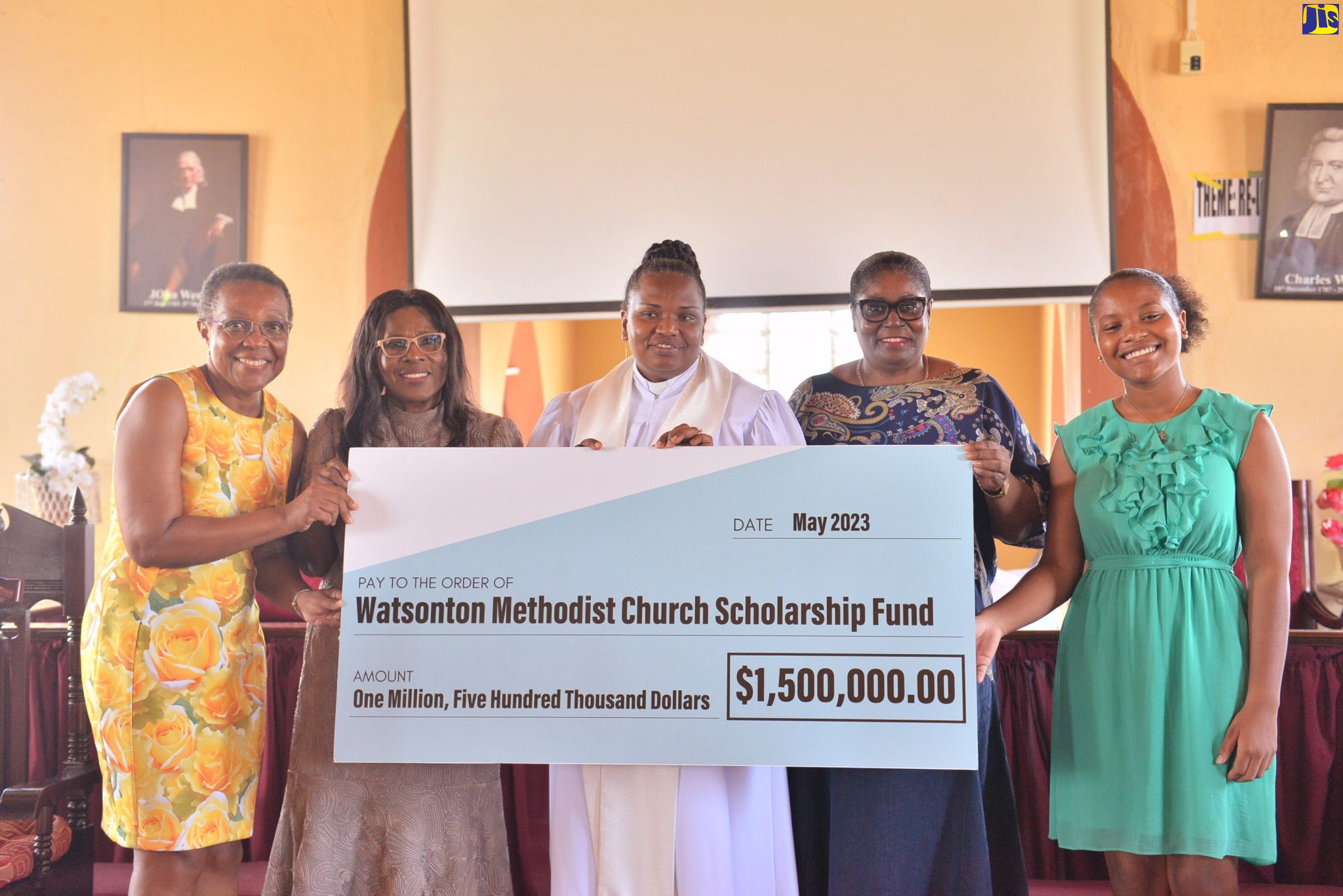 PHOTOS: Permanent Secretary Launches Watsonton Methodist Church Scholarship Fund