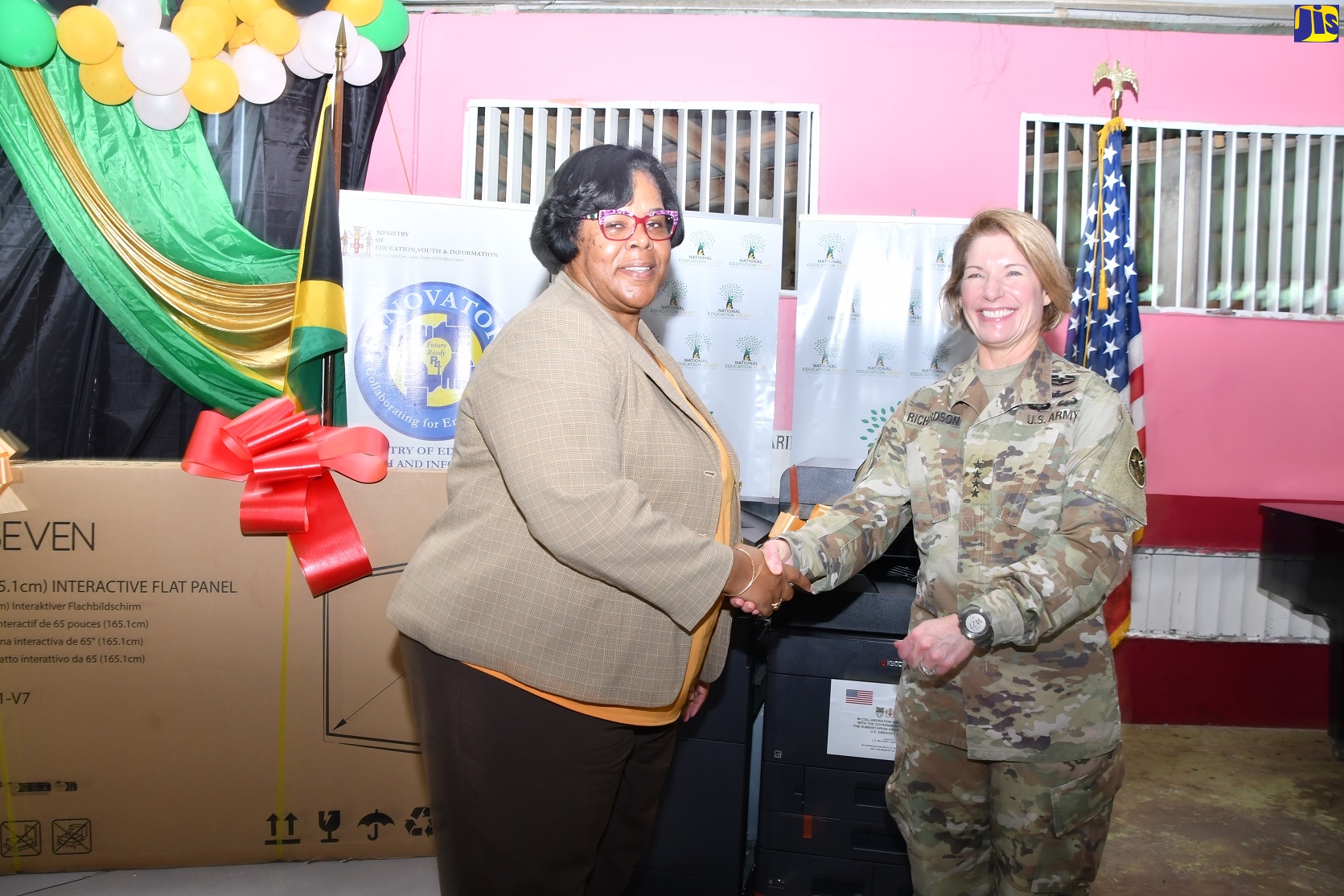 St. James Schools Get ICT Equipment from US Southern Command