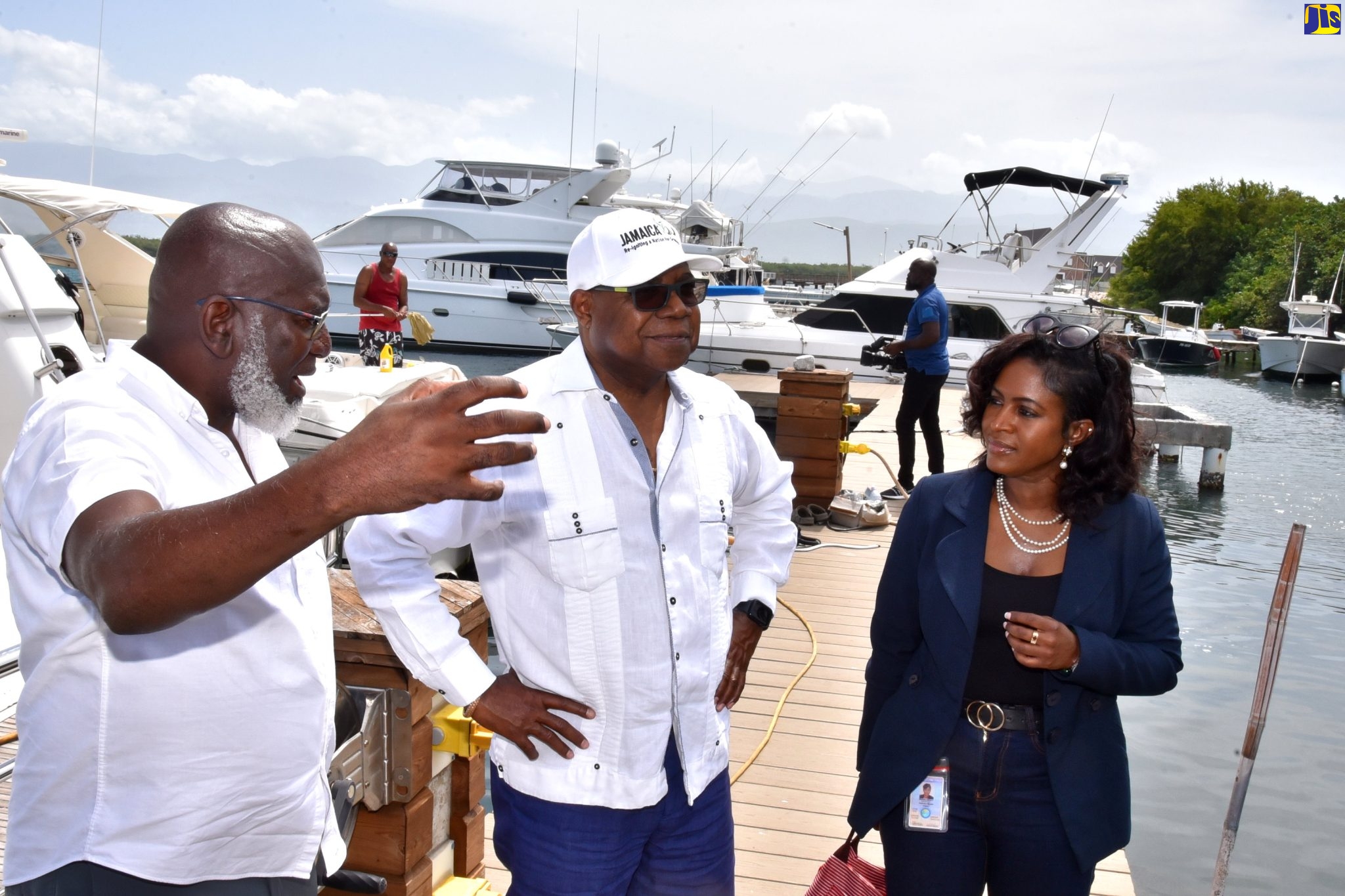 PHOTOS: Minister Bartlett visits spots in Kingston and St. Andrew