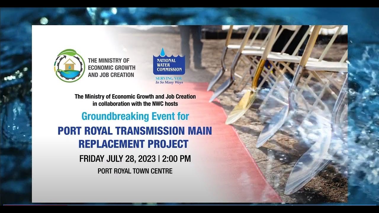 JISTV | MEGJC and NWC Groundbreaking for the Port Royal Transmission Main Replacement Project