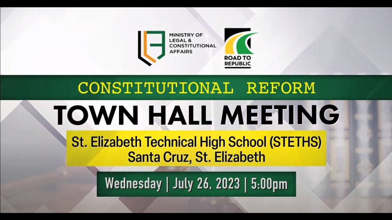 JISTV | Ministry of Legal and Constitutional Affairs Town Hall Meeting
