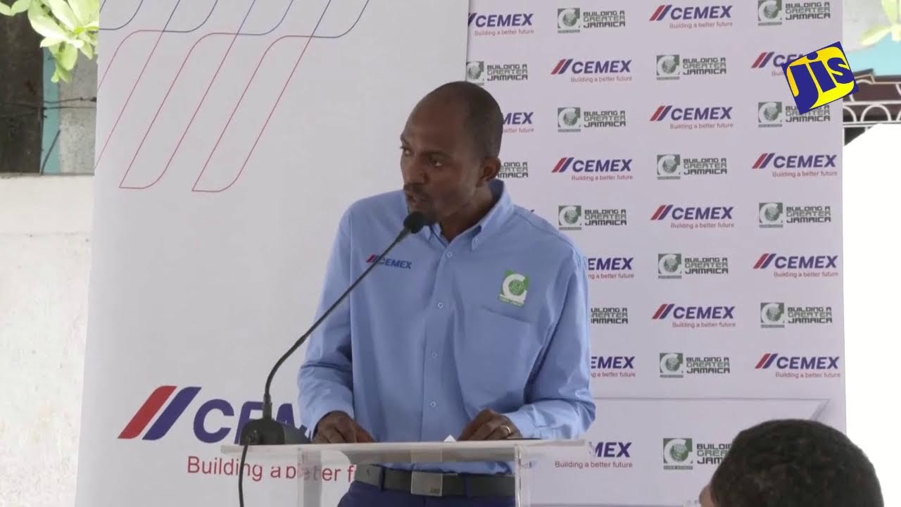 JISTV | CEMEX Official Opening of Concrete Pavement Initiative St Andrew, West Central, St. Andrew