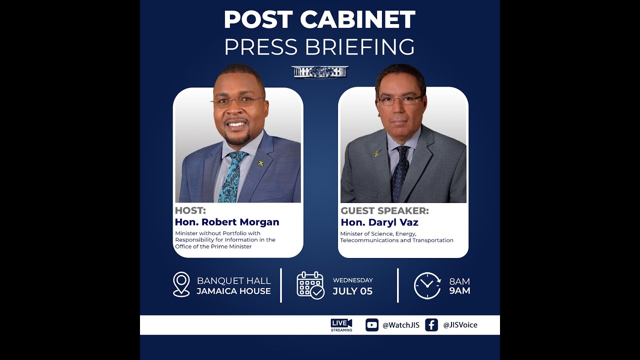 JISTV | Post Cabinet Press Briefing – July 5, 2023