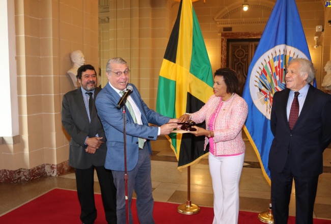 Jamaica’s Ambassador In Washington DC Is New Chair of OAS Permanent Council