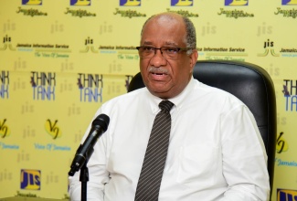 Chief Executive Officer (CEO) of the Passport, Immigration and Citizenship Agency (PICA),  speaking at a JIS Think Tank, on August 30.
