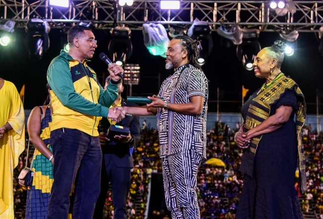 Machel Montano Gets Keys to the City of Kingston