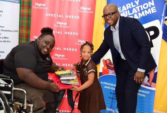 Digicel Foundation Donates School Supplies to Special Needs Students