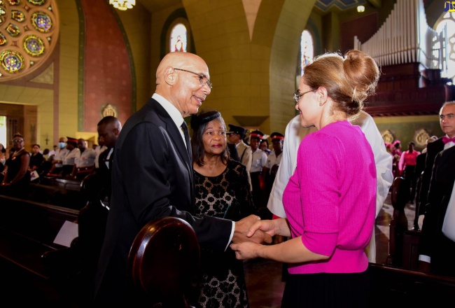 Prime Minister Holness Leads Tributes During Thanksgiving Service for the Late Lascelles Chin