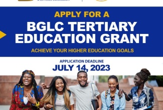 Apply for the Betting, Gaming and Lotteries Commission (BGLC) Tertiary Education Grant.