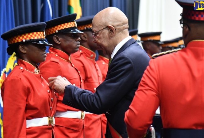 JDF Members Presented With Medal of Honour for General Service