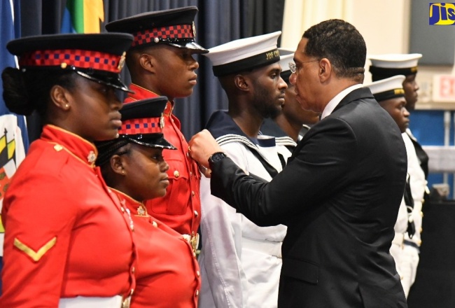 JDF Members Presented With Medal of Honour for General Service