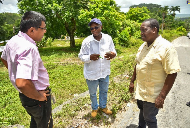 Minister Warmington Tours St. Mary Western