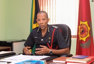Commissioner, Jamaica Fire Brigade, Stewart Beckford.