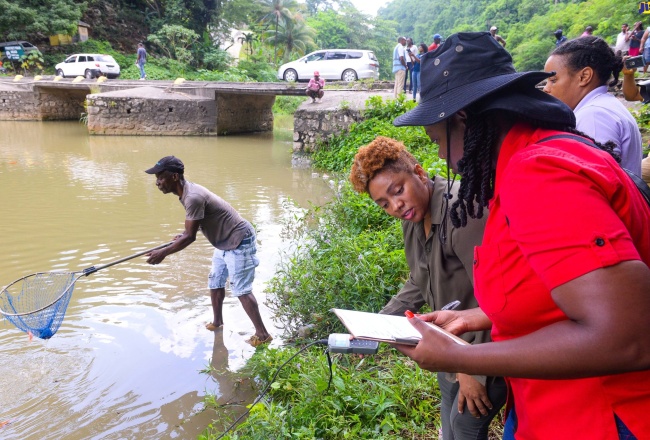 Residents Welcome Replenishing of Rio Cobre River