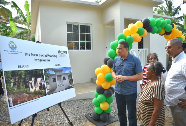 Prime Minister Restates Gov’t’s Plans for Multibillion Dollar Community Road Repairs