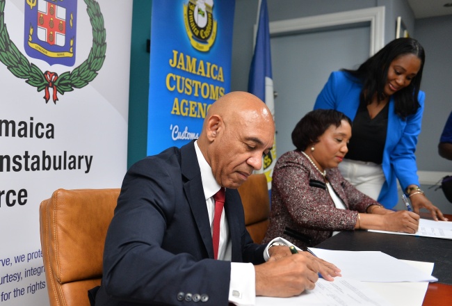 Jamaica Customs Granted Access to Interpol’s Database to Strengthen Border Security