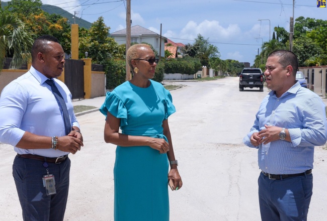 Mona Heights Sewerage Project Far Advanced