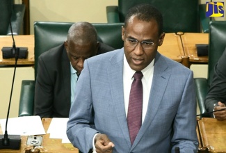 Minister of Finance and the Public Service, Dr. the Hon. Nigel Clarke.