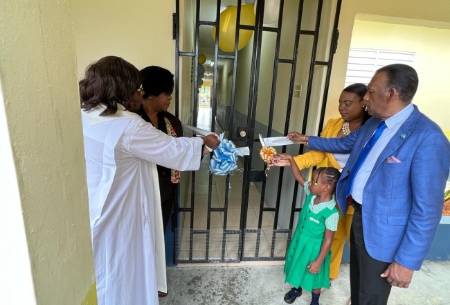 Savanna-La-Mar Infant School Gets New Classroom Block