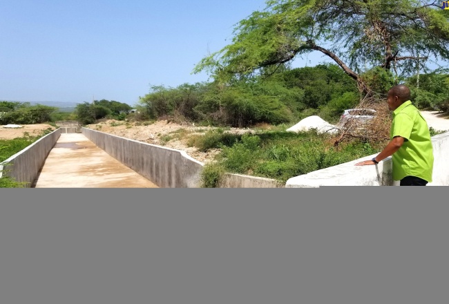 Work on Treasure Beach Drainage Improvement Project Well Advanced