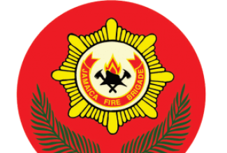 Logo from the Jamaica Fire Brigade (JFG)
