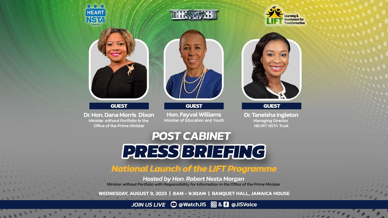 JISTV | Post Cabinet Press Briefing – National Launch of the LIFT Programme