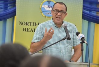 Minister of Health and Wellness, Dr. the Hon. Christopher Tufton.