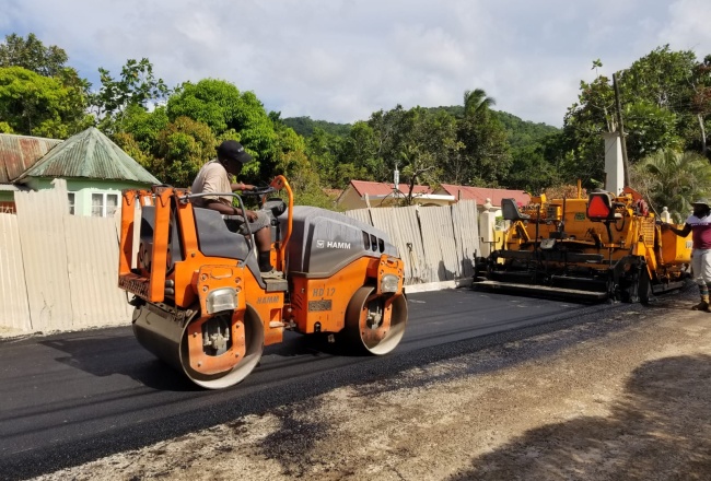 Work Progresses on Jackson Town to Ulster Spring Road in Trelawny