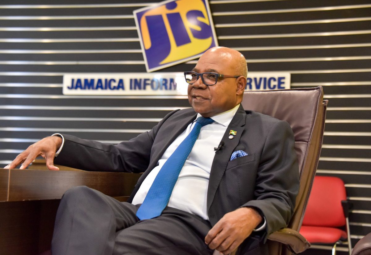 Minister of Tourism, Hon. Edmund Bartlett, outlines plans for Tourism Awareness Week, slated for September 24 to 30, during an interview with JIS News.