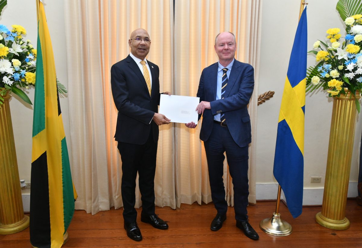 PHOTOS: Ambassador Designate of Sweden Presents Credentials to G-G