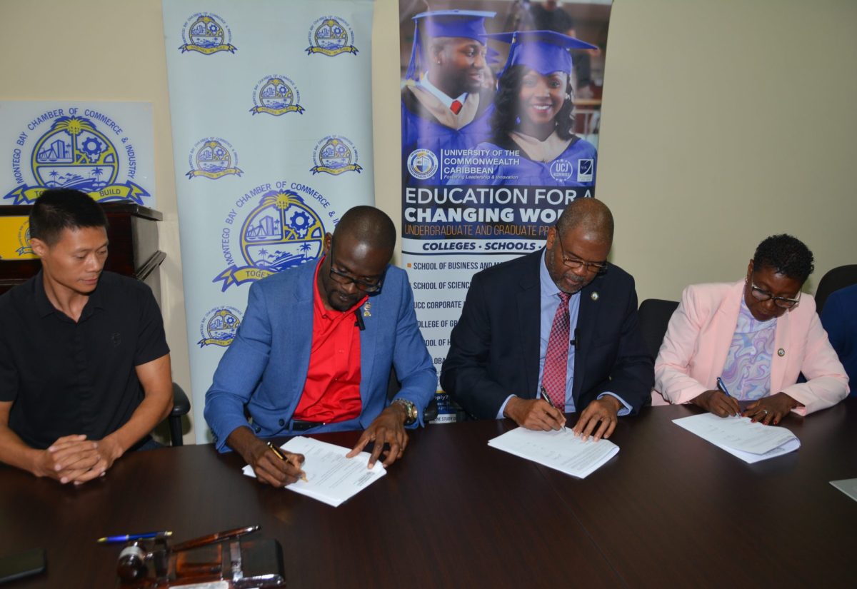 MOU Signed to Undertake Crime Impact Study in Montego Bay