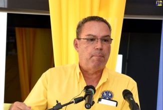 Minister of Science, Energy, Telecommunications and Transport, Hon. Daryl Vaz, delivers the keynote address during the first in a series of finance and safety workshops organised by the Transport Operators Development Sustainable Services (TODSS), on Thursday, (August 31), at the Jamaica Automobile Association (JAA) in St. Andrew.
