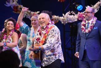 Late American singer, songwriter and businessman, Jimmy Buffett.

