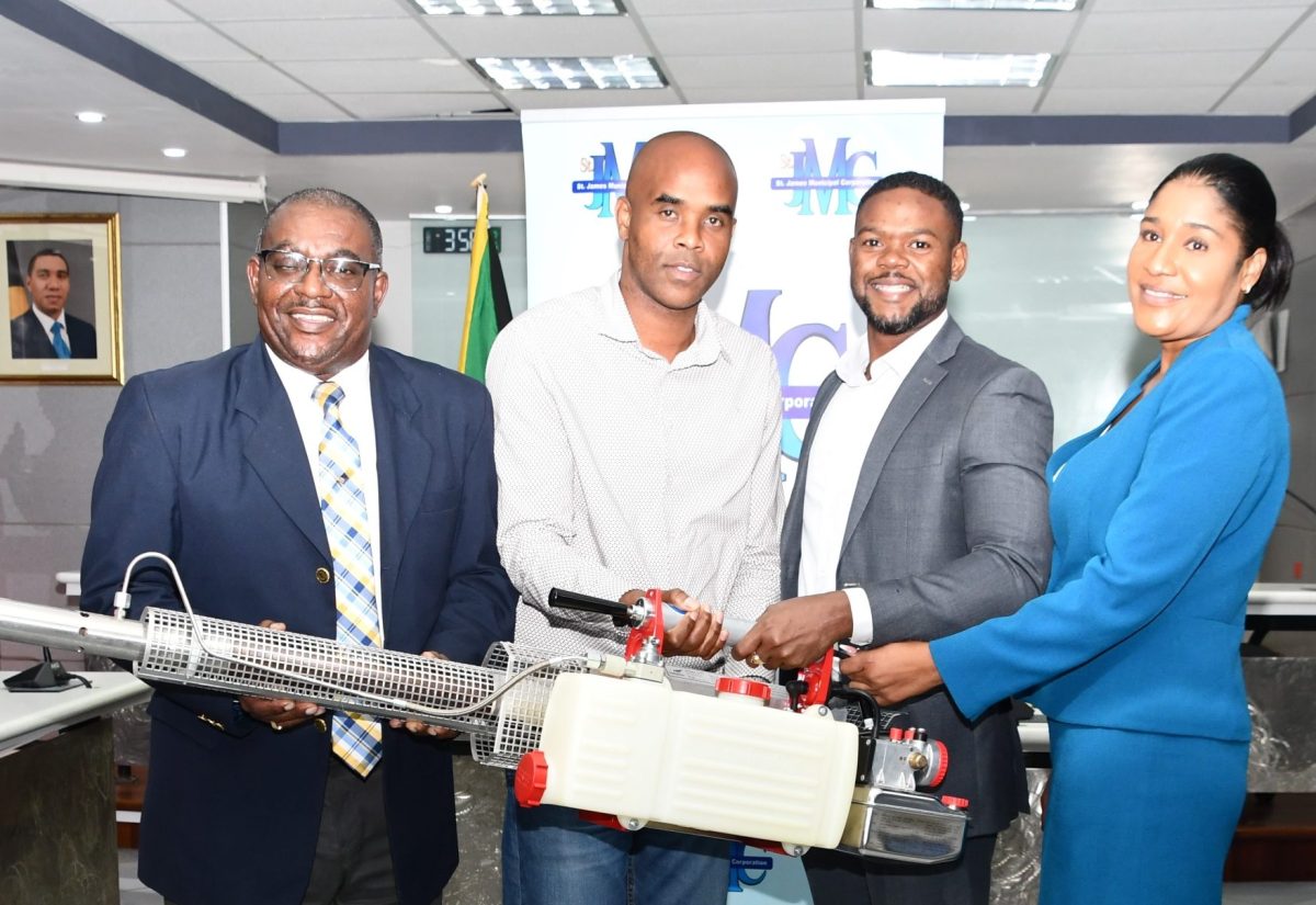 St. James Public Health Department Gets Fogging Machines