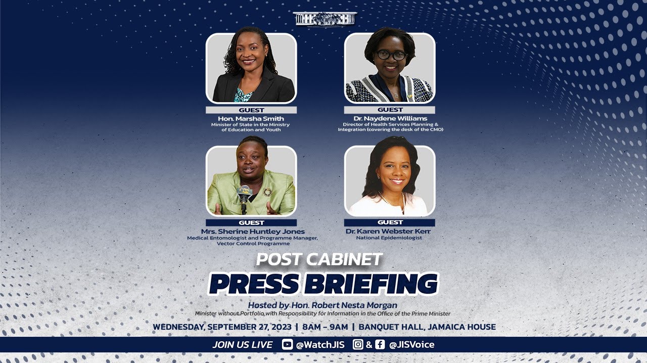 JISTV | Post Cabinet Press Briefing – September 27, 2023