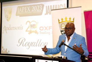 Tourism Minister, Hon. Edmund Barlett, addresses Thursday’s (September 7) Jamaica Product Exchange (JAPEX) 2023 press launch at the Courtleigh Hotel and Suites in Kingston.