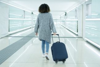 Passenger Headed for New Destination
