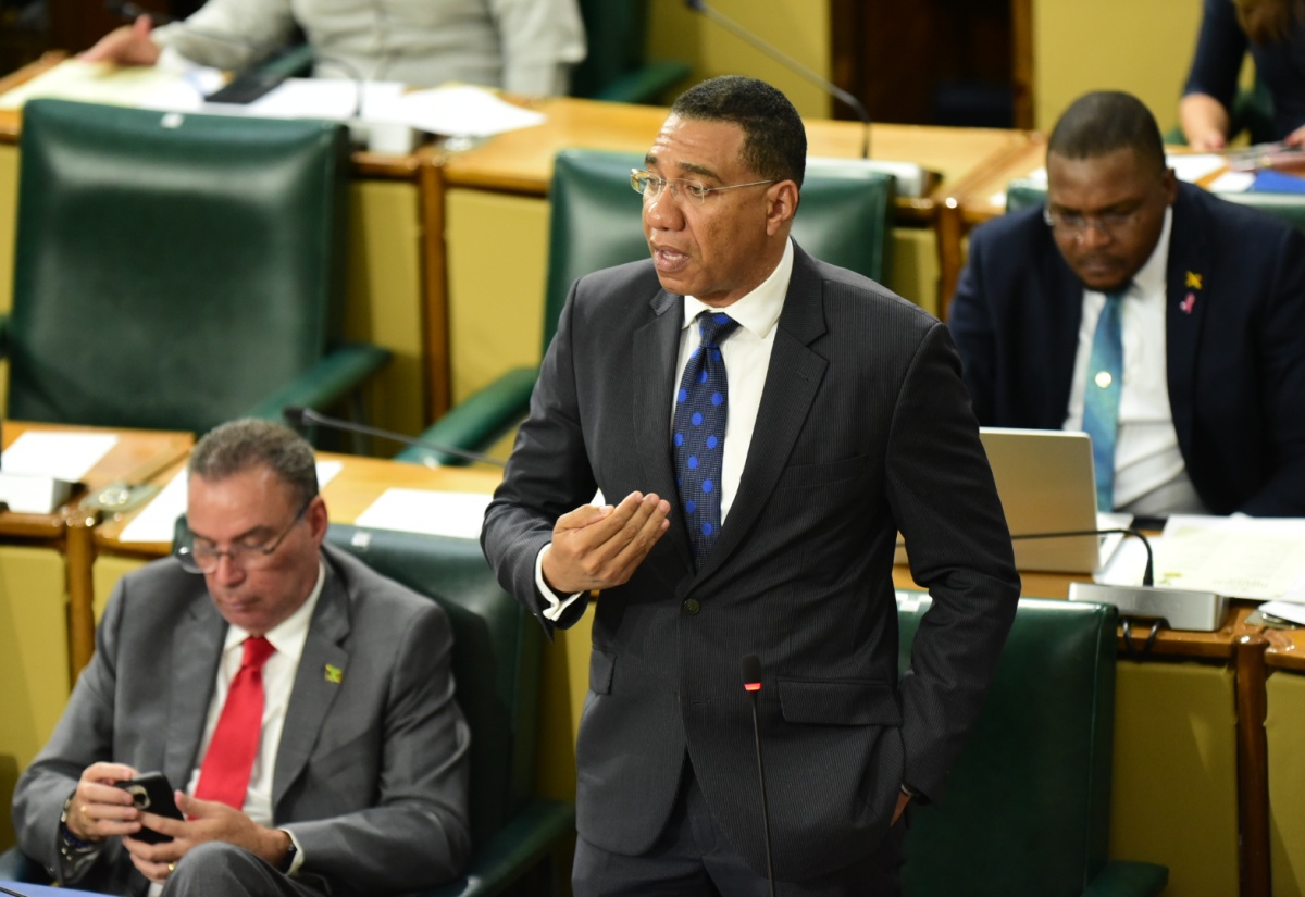 Prime Minister, the Most Hon. Andrew Holness.

